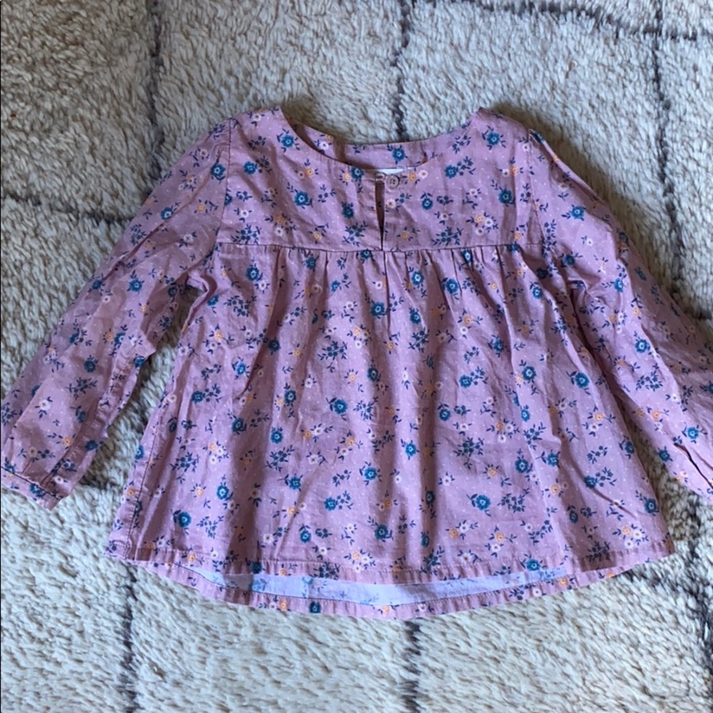 Poppy Rose Floral Print Blouse